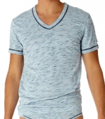 Static Deep V-Neck T-Shirt